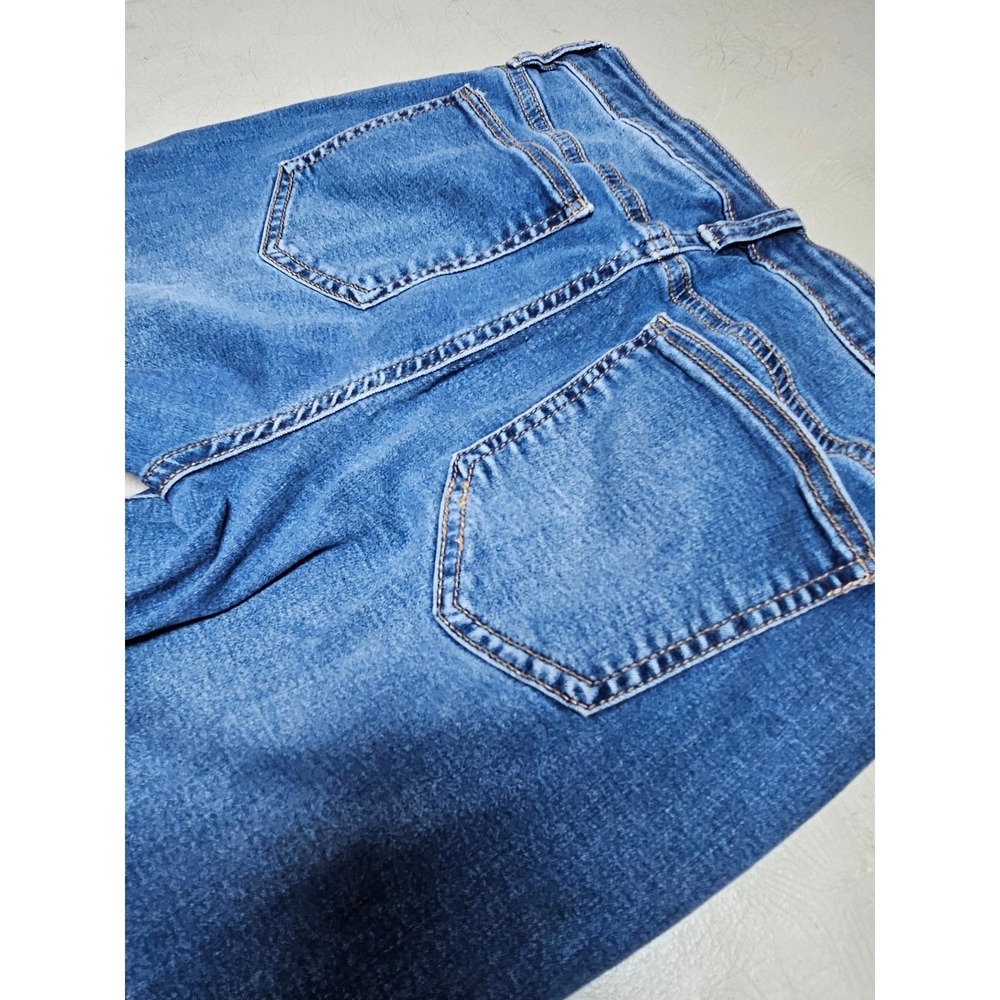Buffalo David Bitton Avalon Mid-Rise Soft Stretch‎ Ankle Skinny Jeans Blue 4/27 - Picture 12 of 16